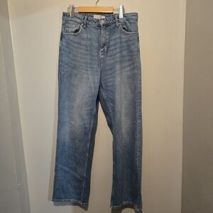 Primark Women's Straight Leg Blue Jeans In Like New Condition Size 8